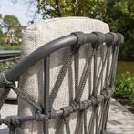 Prado Calpi dining tuinset 160 cm rond 7 delig rope teak 4, Tuin en Terras, Tuinsets en Loungesets, Ophalen of Verzenden, Nieuw