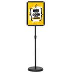 2dekans | Coast – Menubord Op Standaard – Hoogte 89.5-134 cm, Ophalen of Verzenden, Zo goed als nieuw