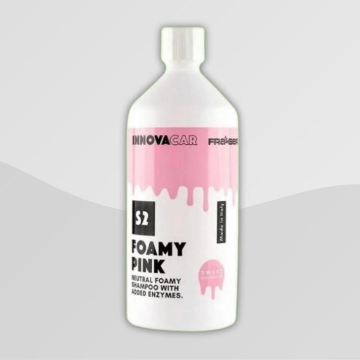 Innovacar S2 Foamy Pink (1000ML) Foam (Shampoo & Foam), Auto diversen, Onderhoudsmiddelen, Ophalen of Verzenden