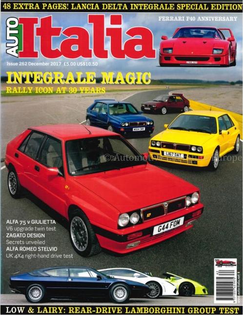 2017 AUTO ITALIA MAGAZINE 262 ENGELS, Boeken, Auto's | Folders en Tijdschriften