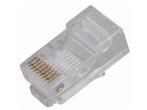Veiling - 50x Kopp stekkers UTP 8-polig RJ45 6 stuks, Computers en Software, Pc- en Netwerkkabels, Nieuw