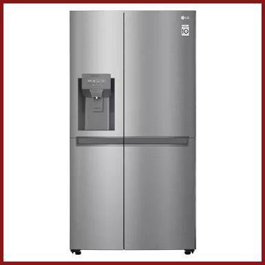 LG GSL481PZXZ Amerikaanse Koelkast 601L Total No Frost, Witgoed en Apparatuur, Koelkasten en IJskasten, 200 liter of meer, Nieuw