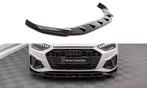 Voorspoiler V.1 Audi A4 S-Line & S4 B9 FL Maxton Glans Zwart, Ophalen of Verzenden, Nieuw