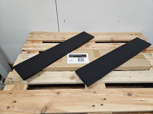 Sanibell set kleurpanelen spiegelkast 14 x 74 cm mat zwart, Doe-het-zelf en Verbouw, Sanitair, Overige typen, Nieuw, Ophalen of Verzenden