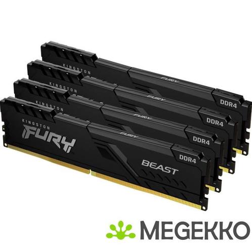 Kingston DDR4 FURY Beast 4x8GB 3200, Computers en Software, RAM geheugen, Nieuw, Verzenden