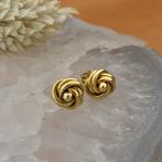 Vintage gouden oorstekers | knoop (subtiele oorstekers), Sieraden, Tassen en Uiterlijk, Oorbellen, Ophalen of Verzenden, Gebruikt
