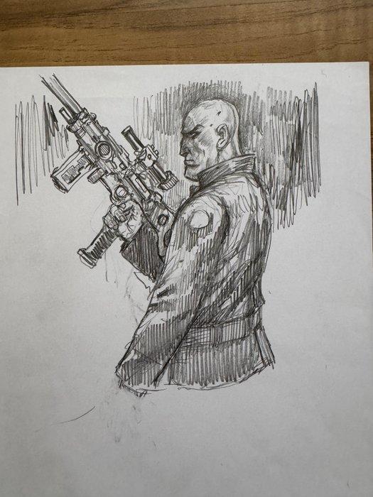 Meta-Baron - Niko Henrichon - 1 Commission Drawing - 2017, Boeken, Stripboeken