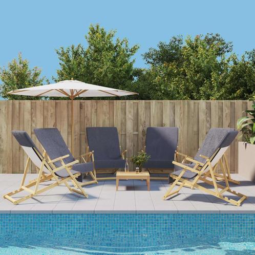 vidaXL Strandhanddoeken 6 st 400 g/m² 60x135 cm stof, Huis en Inrichting, Badkamer | Badtextiel en Accessoires, Nieuw, Verzenden