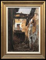 Juan Lluna Lerma (1933) - Les Ruines dEspagne, Antiek en Kunst, Kunst | Schilderijen | Klassiek