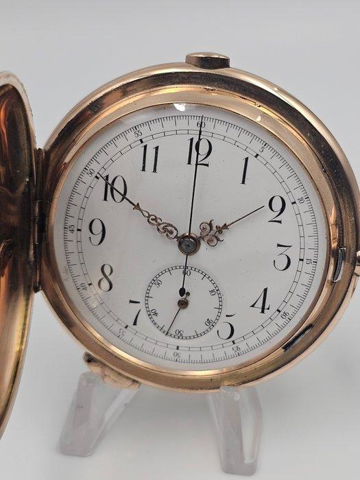 14K GOLD Quarter Repeater Chronograph Savonette Case -, Sieraden, Tassen en Uiterlijk, Horloges | Heren