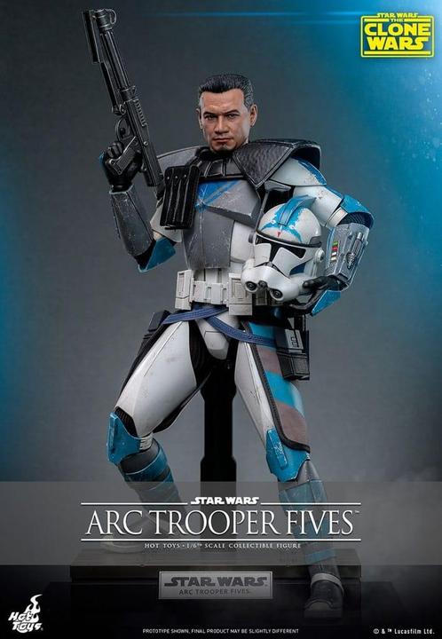 Star Wars: The Clone Wars Action Figure 1/6 Arc Trooper Five, Verzamelen, Star Wars, Nieuw, Ophalen of Verzenden