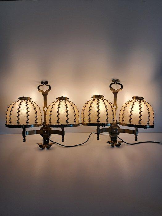 Lamp (2) - Metaal, Antiek en Kunst, Curiosa en Brocante