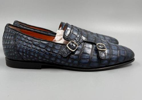Santoni UK9 Alligator Goodyear Flex Doublebuckle - No, Kleding | Heren, Schoenen