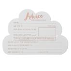 Advieskaarten Wolk 16cm 10st, Hobby en Vrije tijd, Verzenden, Nieuw