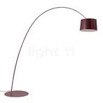 Foscarini Twiggy Elle Booglamp LED, bourgondisch rood - MyLi, Verzenden, Nieuw
