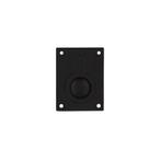 Intersteel Luikring rechthoekig 50x39mm - mat zwart, Verzenden, Nieuw