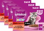 Whiskas Multipack Pouch Junior Classic Selectie Vlees In, Verzenden