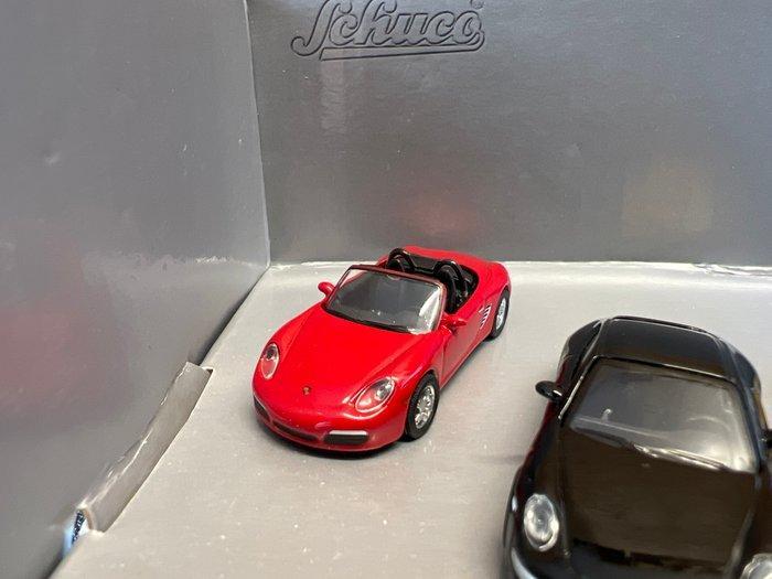 Schuco 1:87 - Modelauto (4) - Porsche Boxster S, Porsche 911, Hobby en Vrije tijd, Modelauto's | 1:5 tot 1:12