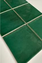 Zelliges groene 10x10 wandtegels olijf groene badkamertegels, Doe-het-zelf en Verbouw, Tegels, Nieuw, Wandtegels, Keramiek, Minder dan 20 cm