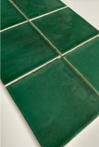 Zelliges groen 10x10 cm cifre zellige olive handvorm tegels