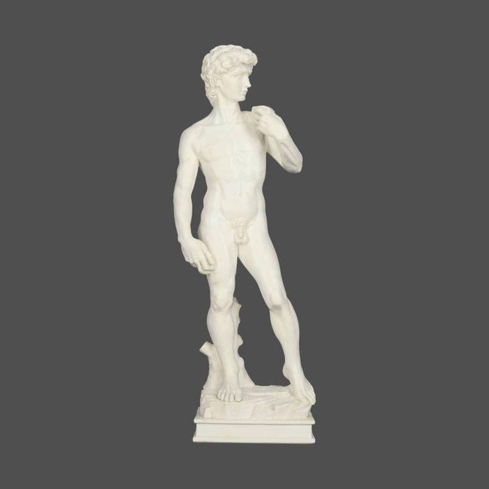 Beeldje - David - Michelangelo - Hars, Antiek en Kunst, Kunst | Designobjecten