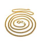 Halsketting - 18 karaat Geel goud, Sieraden, Tassen en Uiterlijk, Kettingen, Nieuw