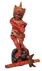 Kris keris drager apengod. 70 cm - Indonesië (Zonder