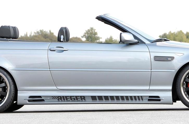 Rieger side skirt (175mm) | 3er E46: 02.98-12.01 (tot Faceli, Auto-onderdelen, Carrosserie en Plaatwerk, Nieuw, BMW, Verzenden