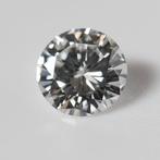1 pcs Diamant (Natuurlijk) - 0.53 ct - Rond - D (kleurloos), Nieuw