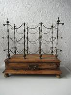 Wijnrek - Hout, Koper, Antiek en Kunst, Curiosa en Brocante
