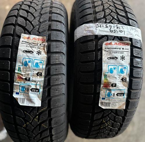 2x215-65-15 lassa winter NIEUWE DEMO 215 65 15, Auto-onderdelen, Banden en Velgen, 15 inch, Winterbanden, 225 mm, Personenwagen