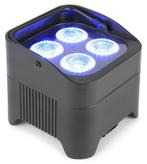 BeamZ BBP94 Uplight PAR spot op accu met 4x 10W LEDs, Muziek en Instrumenten, Licht en Laser, Nieuw, Verzenden