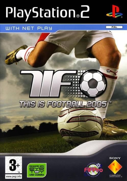 This is Football 2005 (PlayStation 2), Spelcomputers en Games, Games | Sony PlayStation 2, Gebruikt, Verzenden