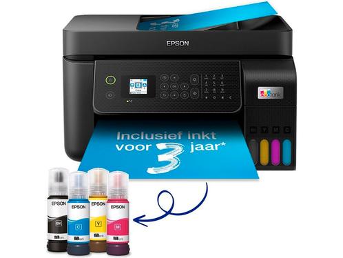 Epson EcoTank ET-4800 - All-In-One Printer - Inclusief tot 3, Computers en Software, Printers, Zo goed als nieuw, Verzenden