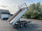 Hapert kipper 305 x 180 cm met rijplaten en nieuwe banden!, Ophalen, Gebruikt