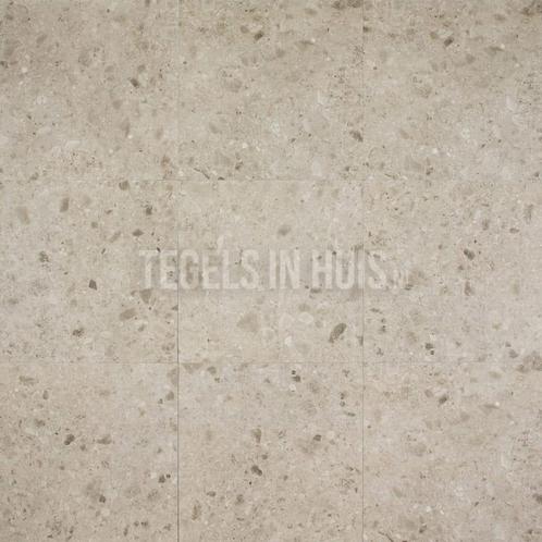 Vloertegel / wandtegel g-stone terrazzo zand 90x90 r10, Doe-het-zelf en Verbouw, Tegels, Vloertegels, Nieuw, 10 m² of meer, Keramiek