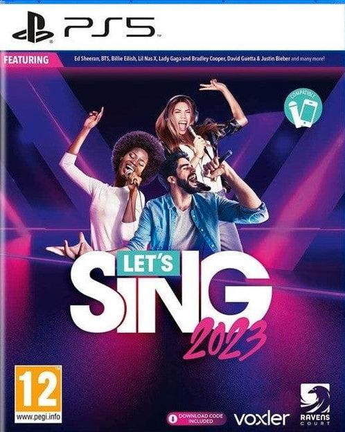 Playstation 5 Lets Sing 2023, Spelcomputers en Games, Games | Sony PlayStation 5, Zo goed als nieuw, Verzenden