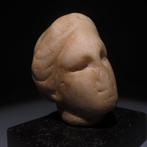 Oud-Grieks Marmer Hoofd van Aphrodite. Ca. 3e eeuw v.Chr. 9, Verzamelen, Mineralen en Fossielen