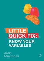 Know Your Variables: Little Quick Fix, Zo goed als nieuw, MacInnes