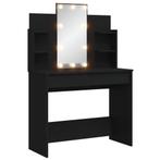 Make up tafel , Kaptafel met LED-verlichting 96x40x142 cm, Verzenden, Nieuw