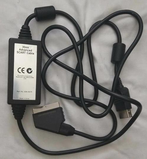 Xbox Classic Advanced RGB SCART Cable, Spelcomputers en Games, Spelcomputers | Xbox Original, Ophalen of Verzenden