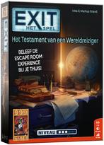 EXIT - Het Testament van een Wereldreiziger | 999 Games -, Hobby en Vrije tijd, Gezelschapsspellen | Bordspellen, Nieuw, Verzenden