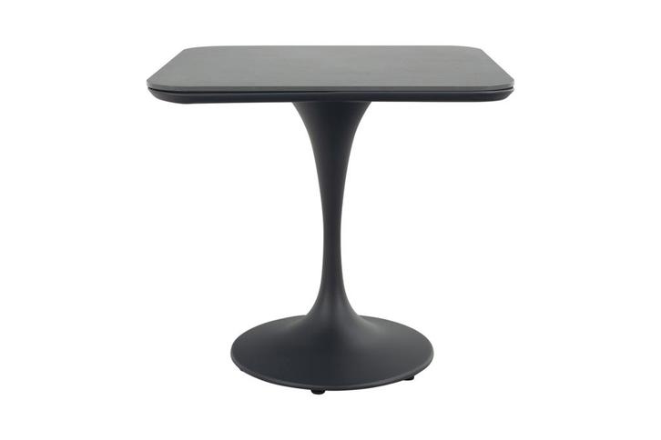 Toscara vierkante bistrotafel 80x80cm. - Antraciet/Keramiek, Tuin en Terras, Tuintafels, Nieuw, Overige materialen, Rond, Verzenden