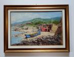 Ugo Donati (XX) - Barche al Maroccone - Livorno, Antiek en Kunst
