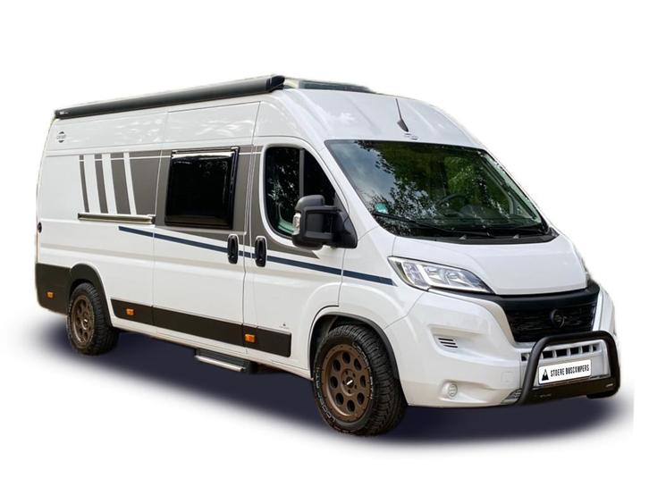 Stoere Buscamper huren | met automaat en lengtebed, Caravans en Kamperen, Verhuur