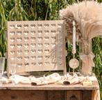 Houten letterbord Bride & Groom, Verzenden, Nieuw, Versiering, Geboorte of Huwelijk