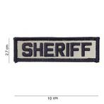 Embleem stof sheriff reflecterend