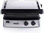 Princess Contactgrill 117300 – Apart instelbare thermostaten, Witgoed en Apparatuur, Contactgrills, Verzenden, Zo goed als nieuw