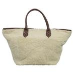 schaap wit boodschappentas 55x30cm, Verzenden, Nieuw