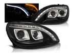 DRL LED tube koplampen Black geschikt voor Mercedes W220, Auto-onderdelen, Nieuw, Mercedes-Benz, Verzenden